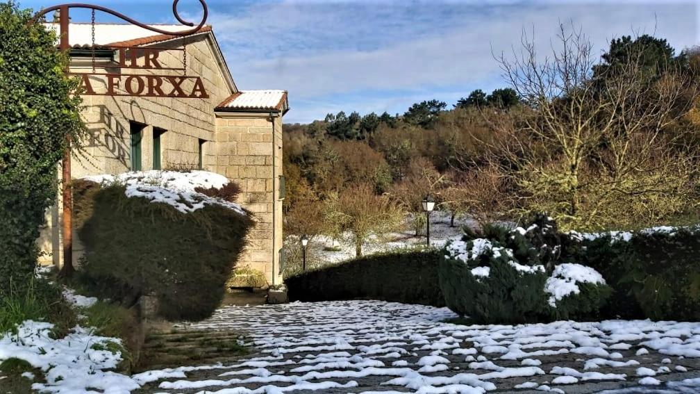 Hotel A Forxa Cafeteria Restaurante A Carballeira Extérieur photo